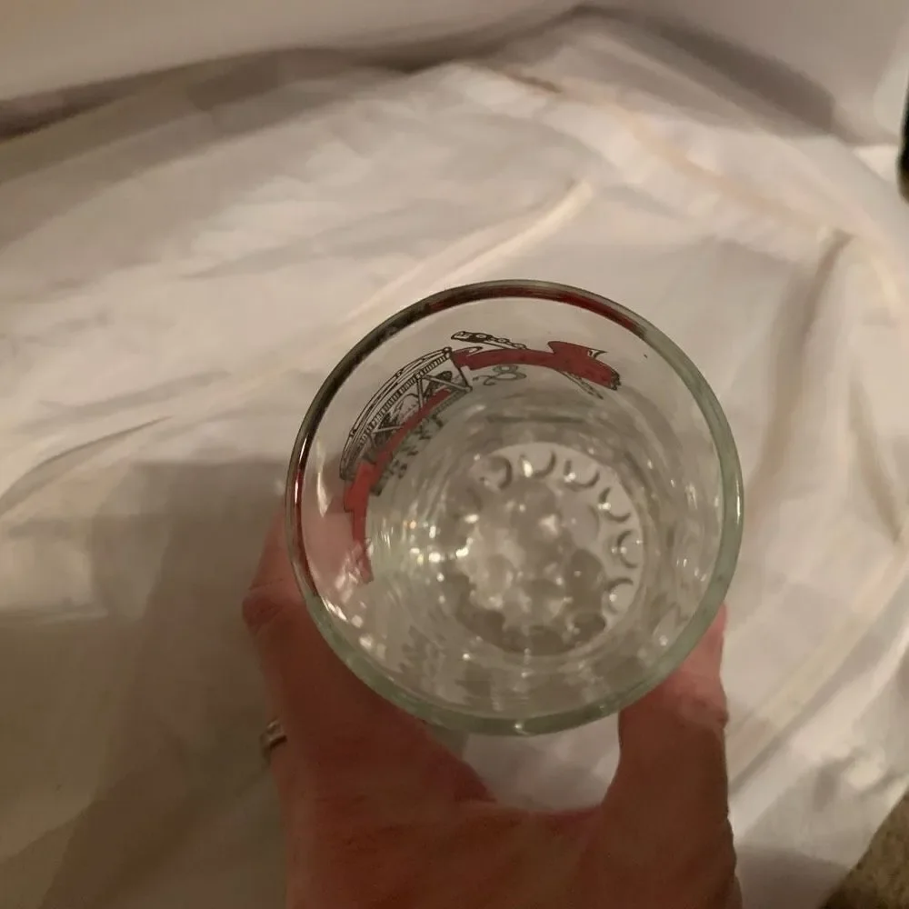 Vintage Fyfe & Drum 1776 Beer Glass
